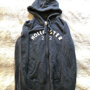 Hollister zip up sweatshirt